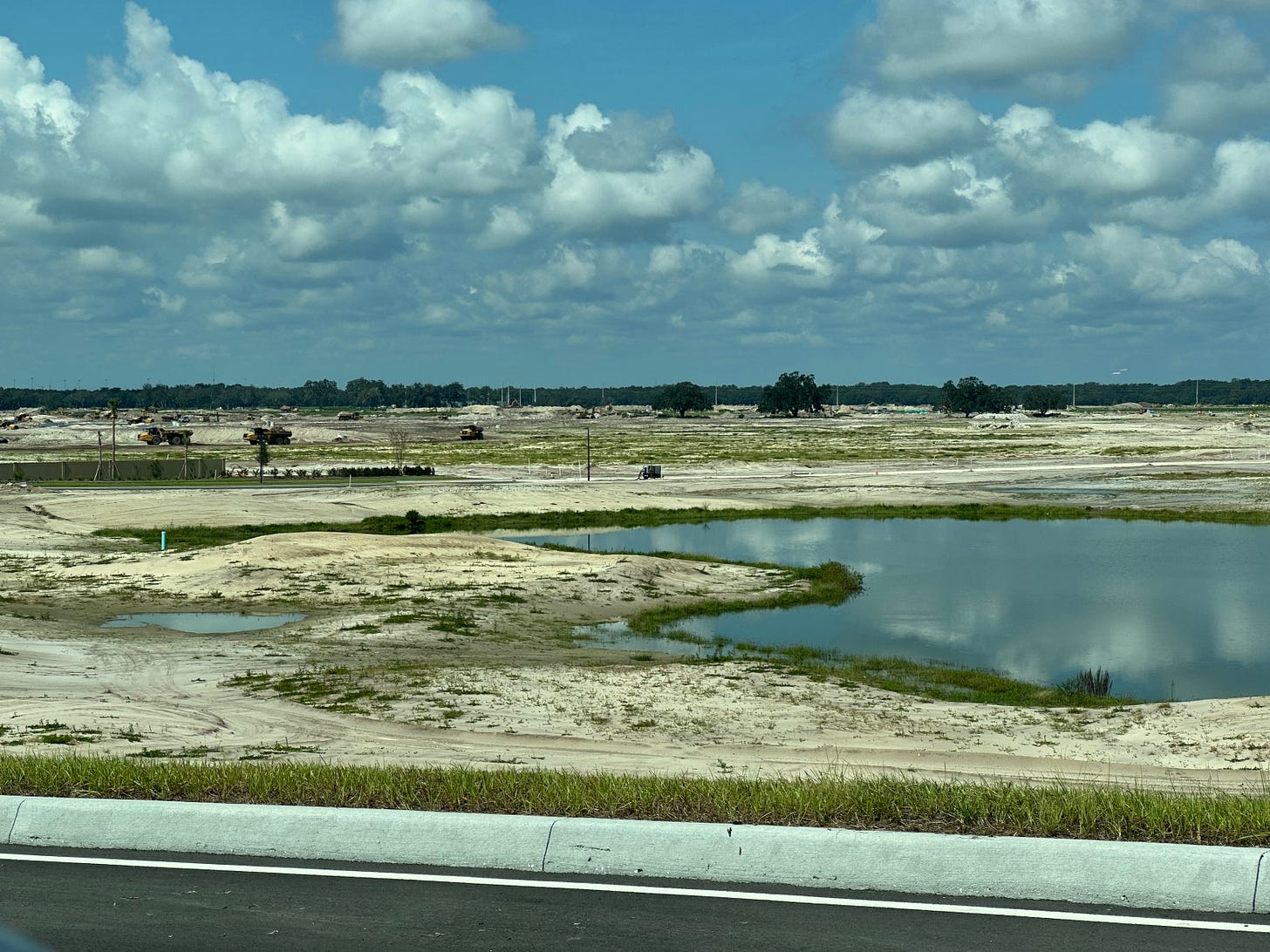 Miles of new construction in The Villages, Florida will usher in tens of thousands of new homes in the coming months and years. Photo by Danny Crichton.