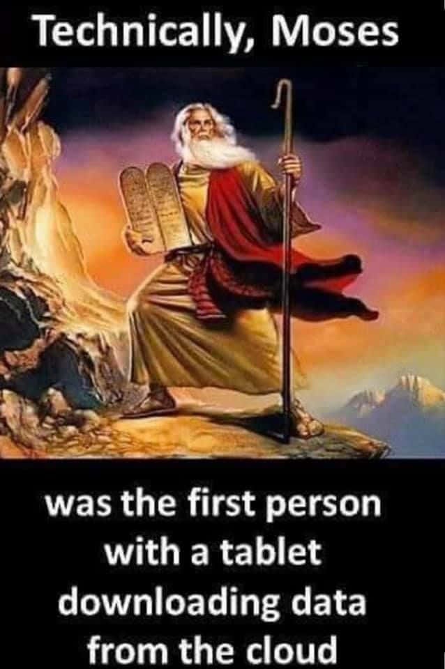 Download Funny People Moses Bible Meme Picture | Wallpapers.com