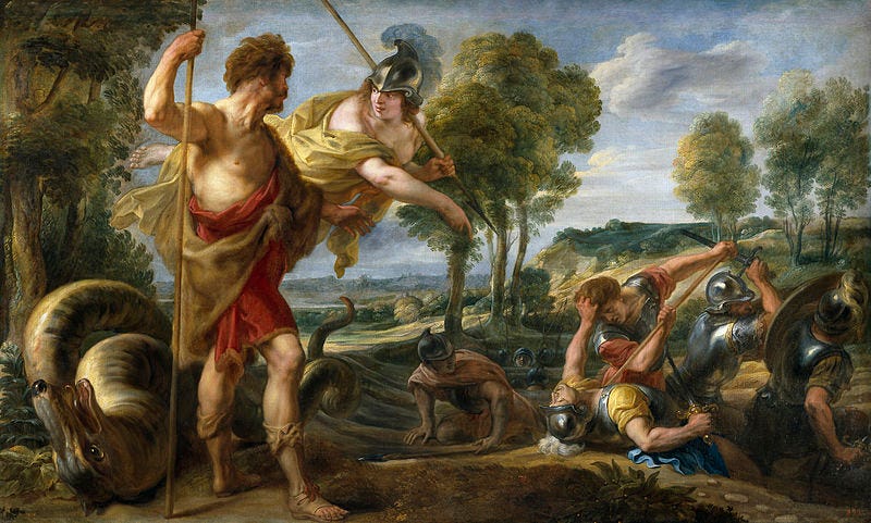 The Spartoi in Greek Mythology - Greek Legends and Myths