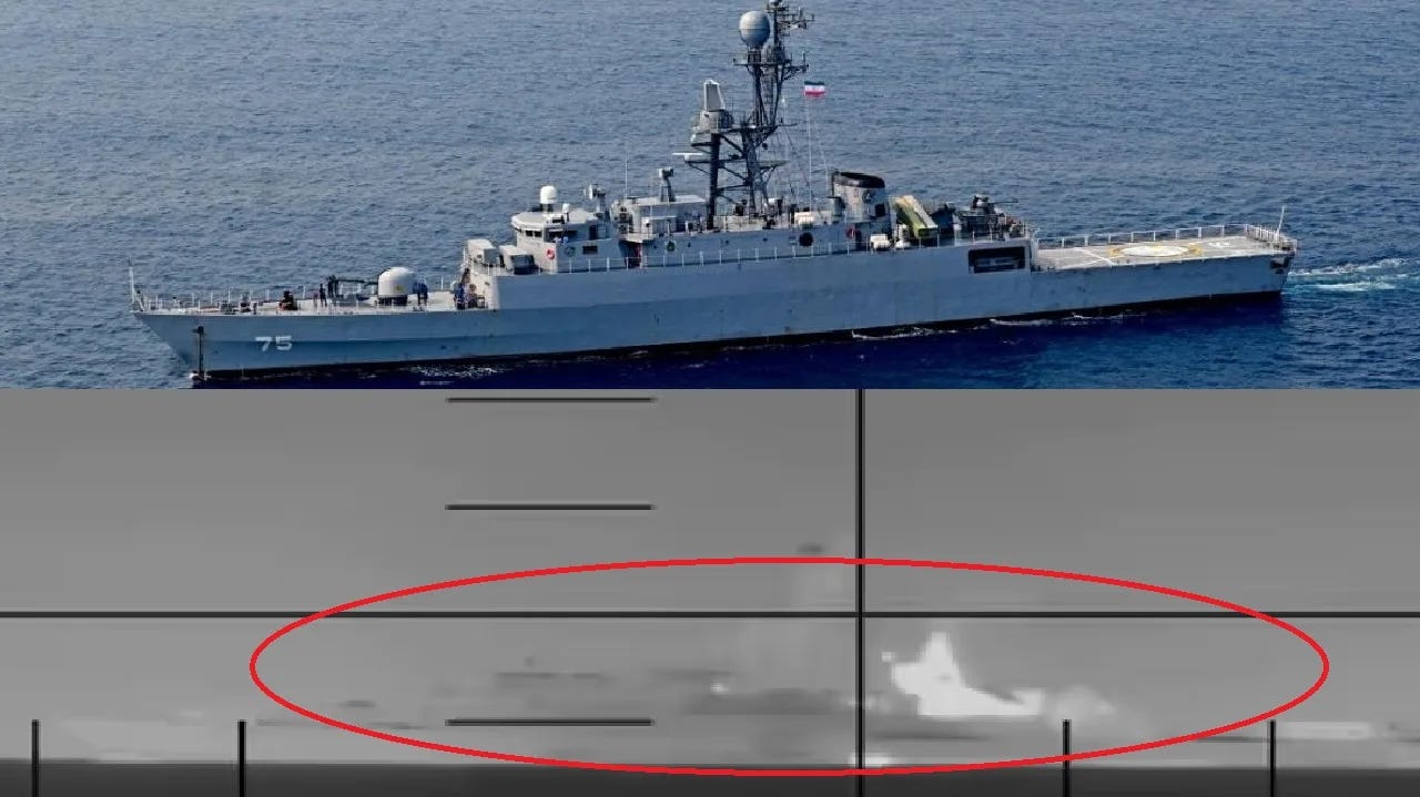 Execution at sea': Was IRIS Dena, Iranian frigate sunk by US in the Indian  Ocean, unarmed? - The Statesman