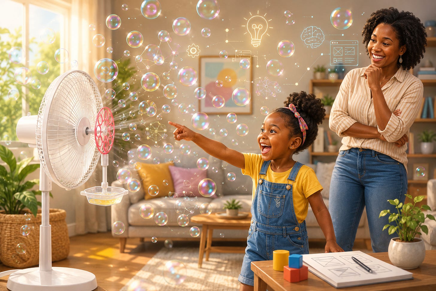 Fun Bubbles Mechanism. Image Created With OpenAI