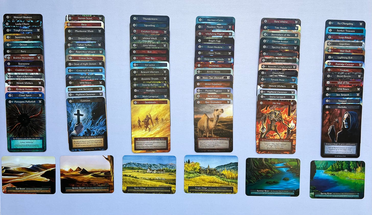 Sorcery TCG Beta Booster Box - Complete Contents