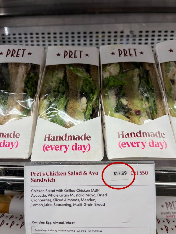 Pret sandwich