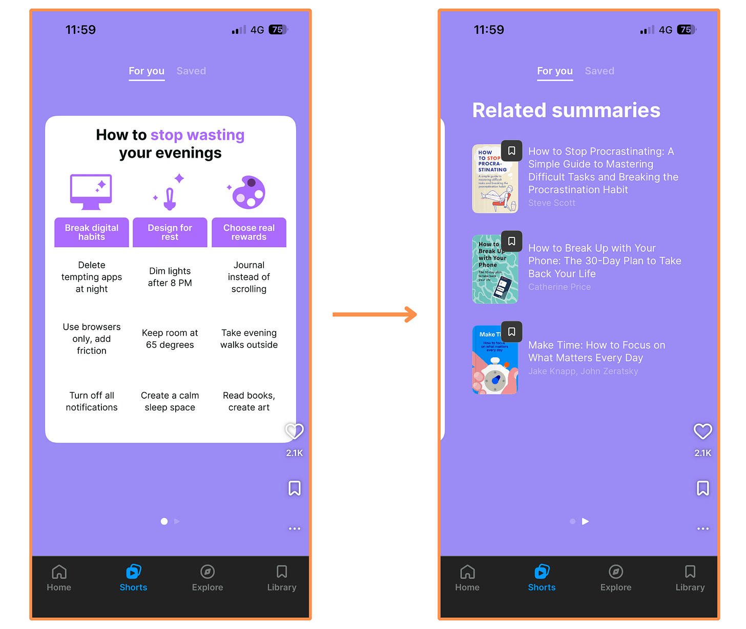 Headway's infographic short