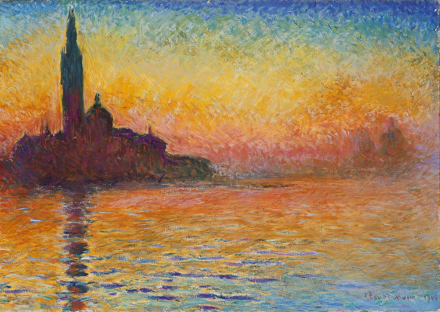 San Giorgio Maggiore at Dusk - Wikipedia