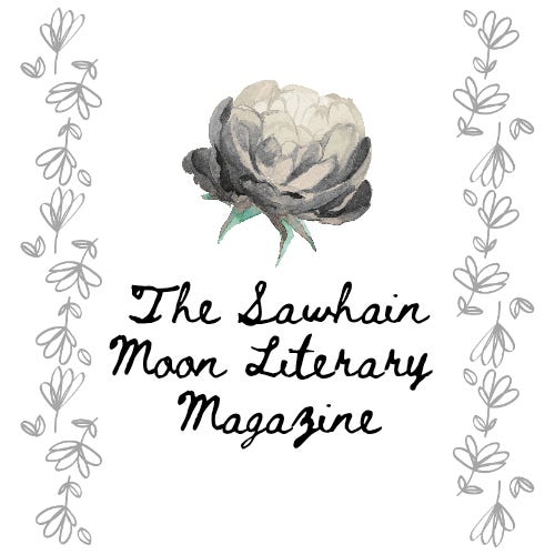 Artwork for The Samhain Moon Literary Magazine