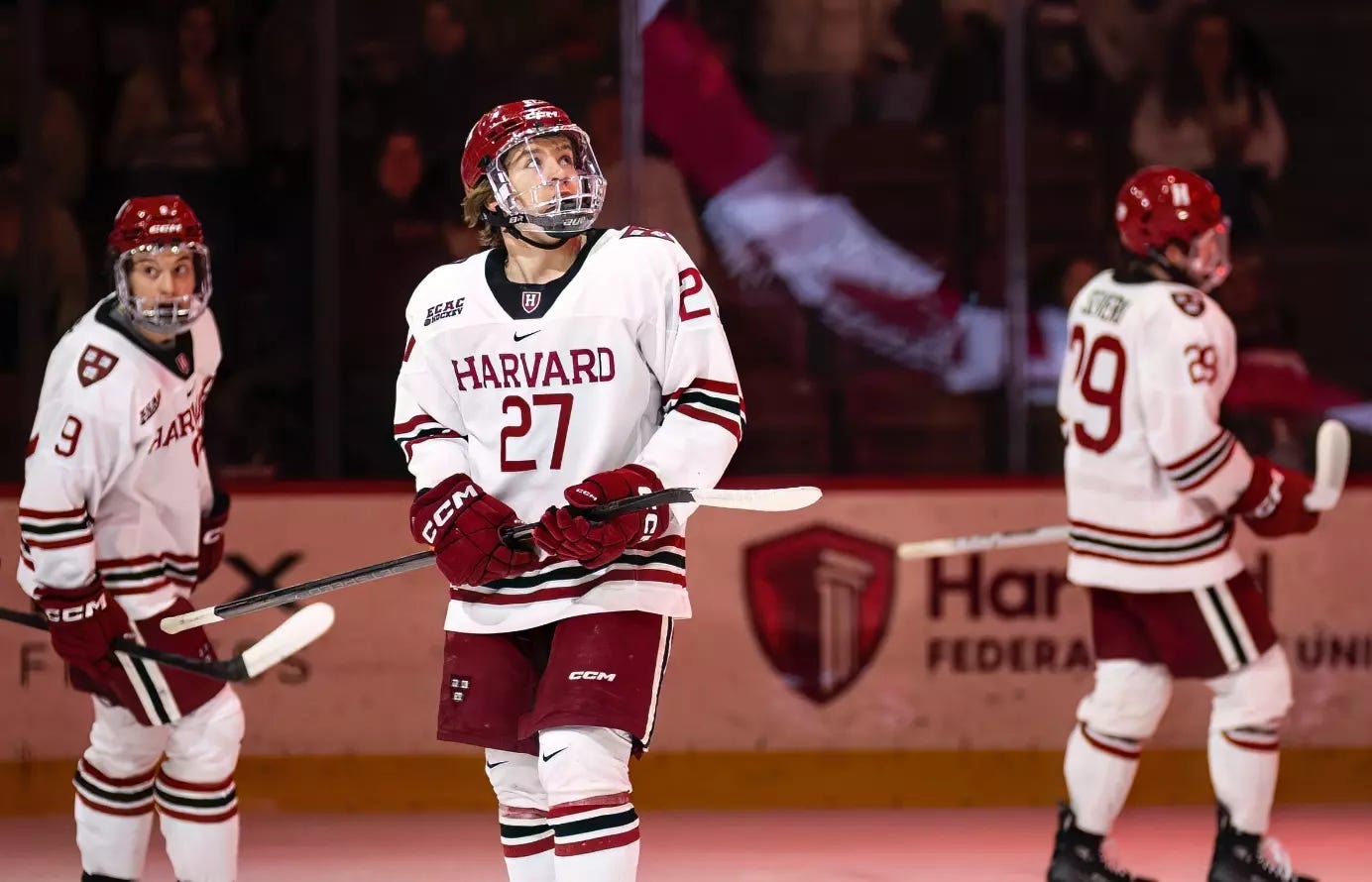Mick Thompson - 2025-26 - Men's Ice Hockey - Harvard University