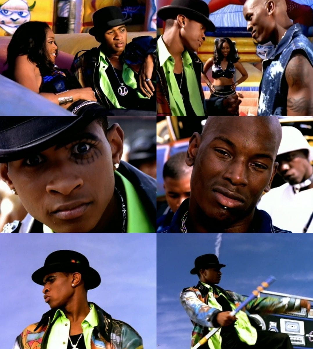 Coolness941 on X: "Usher in the music video for 'My Way' Directed by Paul  Hunter (1998) Third and final single off the album and peaked at #2 in the  summer of 1998.