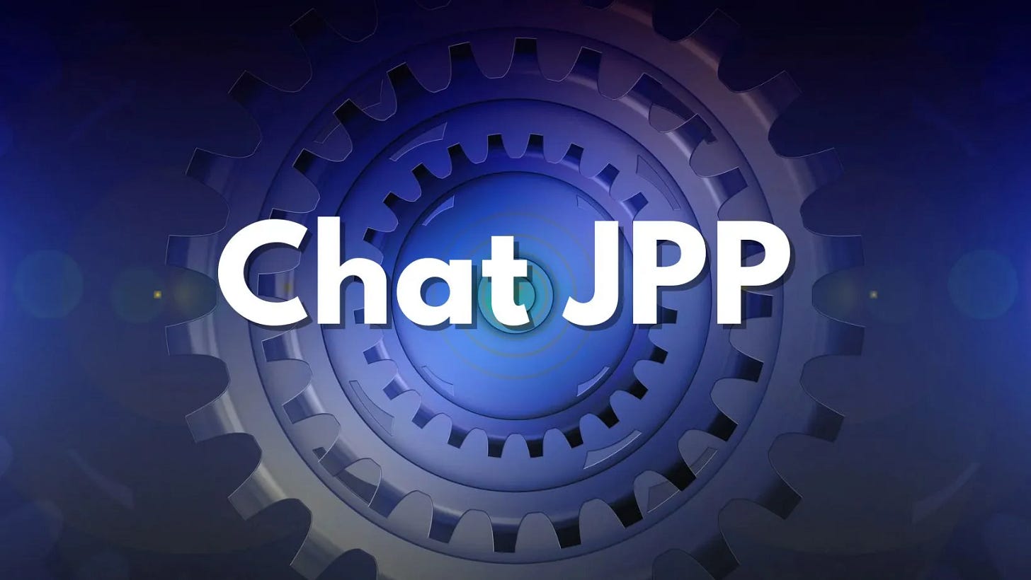 Je lance ChatJPP >> chat with Jean Paul Paoli