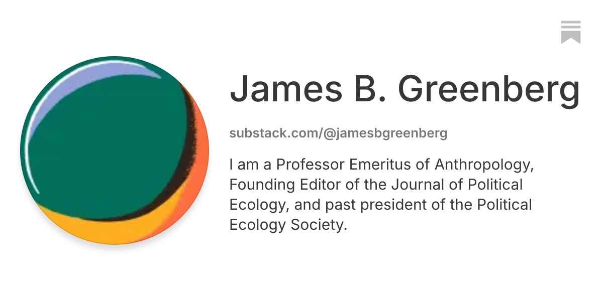 James B. Greenberg | Substack