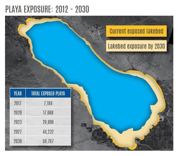 The Shrinking Salton Sea kernals128: The... - Maps on the Web
