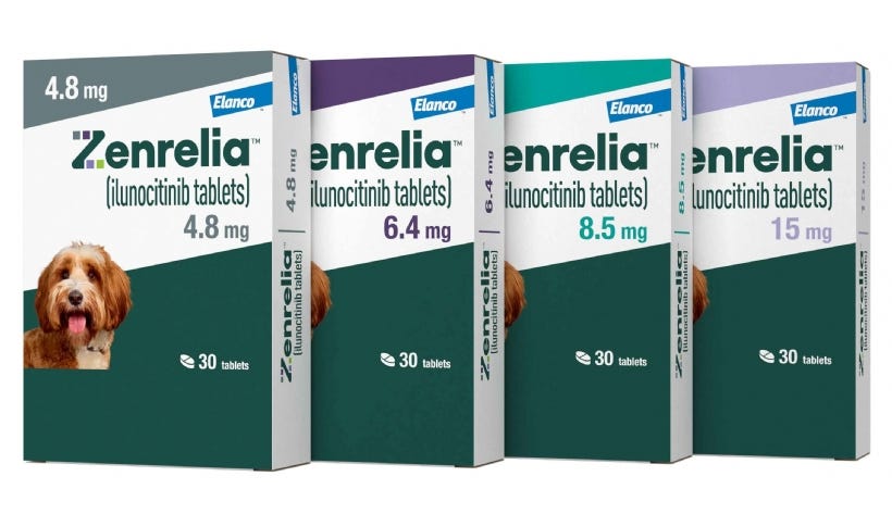 Dermatologie canine : Elanco annonce l'approbation par la FDA de Zenrelia (ilunocitinib) Dermatologie canine : Elanco annonce l'approbation par la FDA de Zenrelia (ilunocitinib)