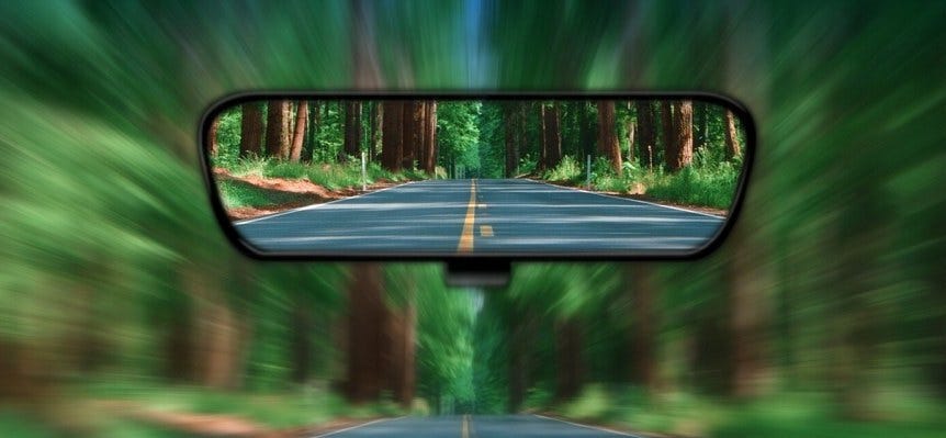 What is the purpose of a rear-view mirror? – Pete Deutschman