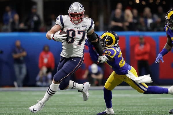 Patriots Suffer Big Loss: Gronkowski Will Retire - The New York Times