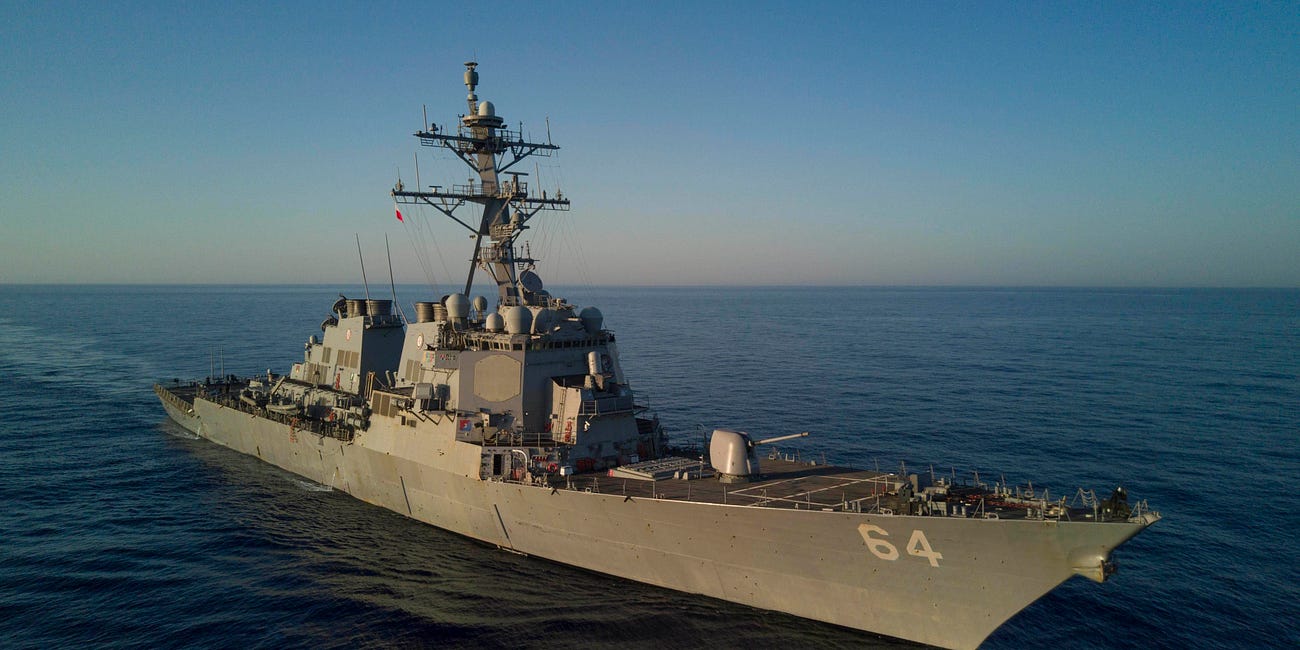US Navy Destroyer Shoots Down Drone From Yemen