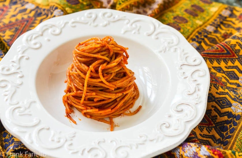 Spaghetti all'assassina ("Killer" Spaghetti)