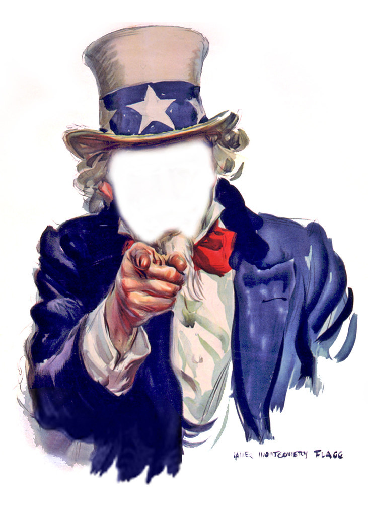 Uncle Sam I Want You - Poster, Faceless | See the complete U… | Flickr