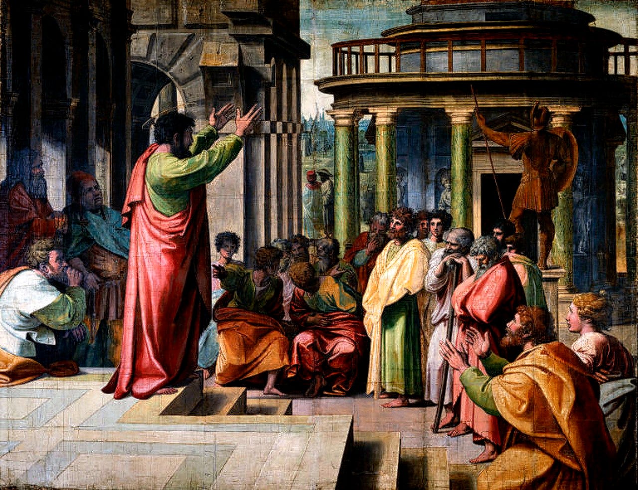 File:V&A - Raphael, St Paul Preaching in Athens (1515).jpg - Wikipedia
