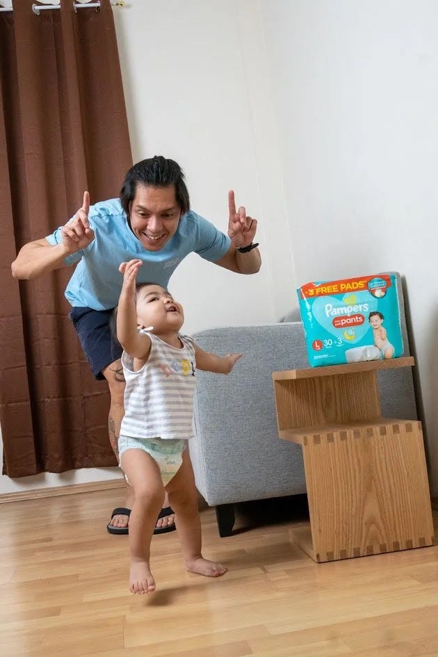 Pampers Pants with Rash Shield Carlo Aquino and Mithi for Pampers Pants with Rash Shield