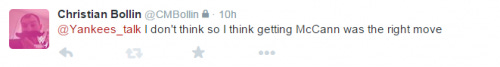 McCann tweet CMBolin McCann tweet CMBolin