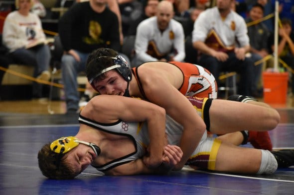 Oconto Falls freshman Clayton Whiting Oconto Falls freshman Clayton Whiting