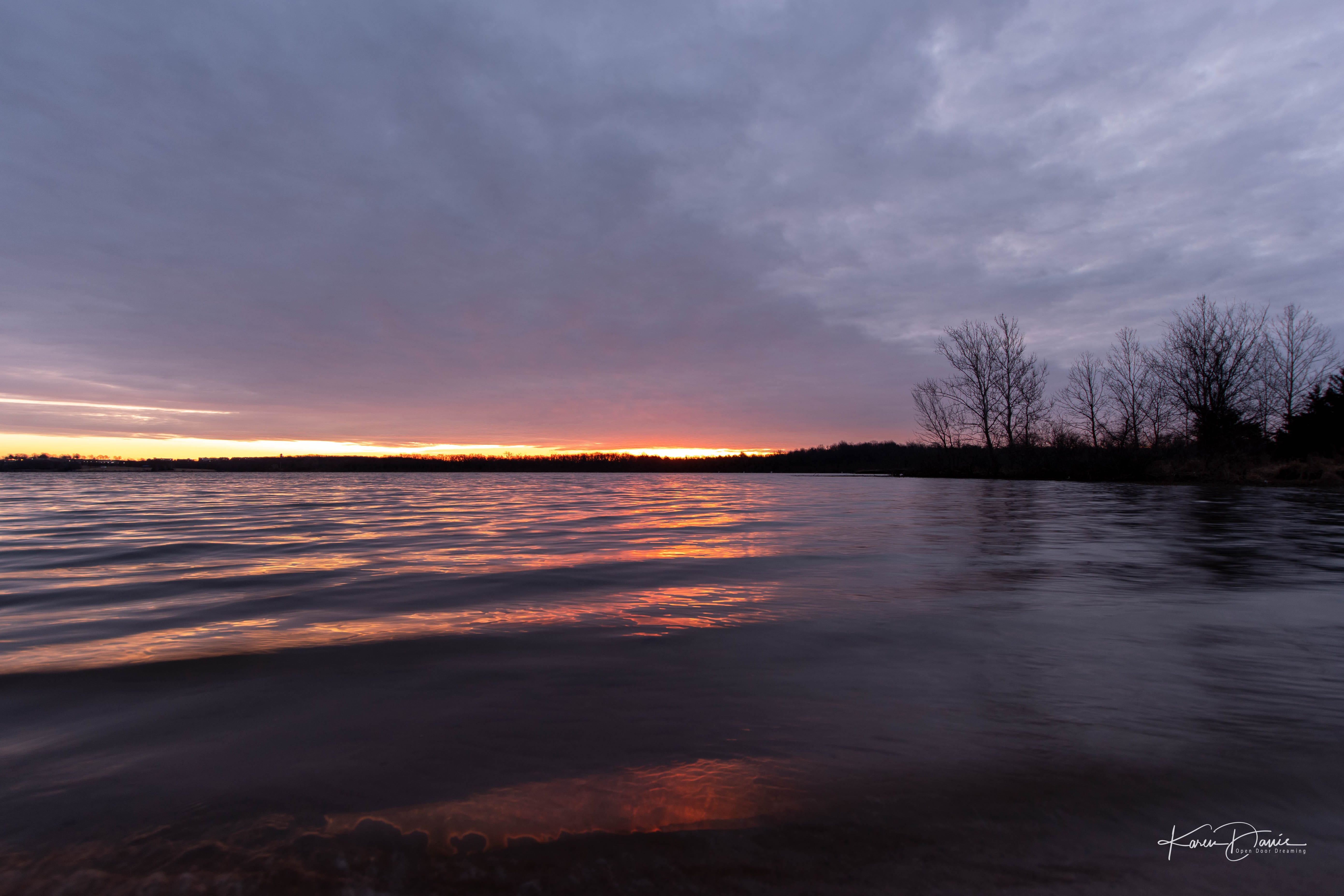 The Glory of Winter Sunrises - by Karen Davis, image size:5562x3708