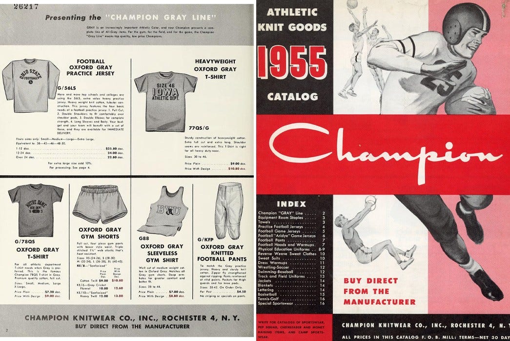 Champion Apparel - Looking Back On a Century of Sweats