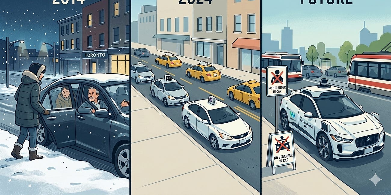 Autonomous Taxis in Toronto