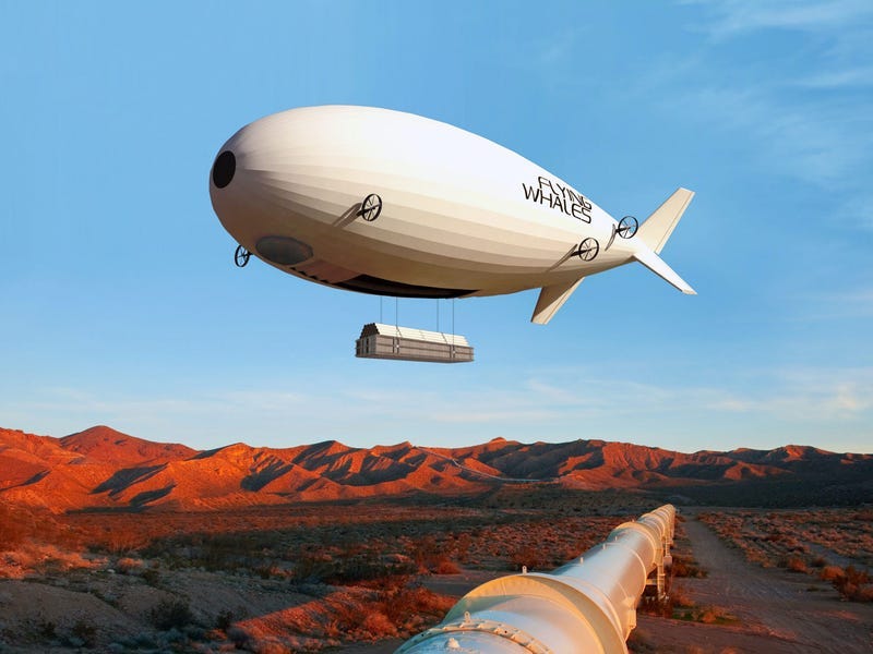 Flying Whales' LCA60T Airship Can Move Cargo Without Landing - Business  Insider