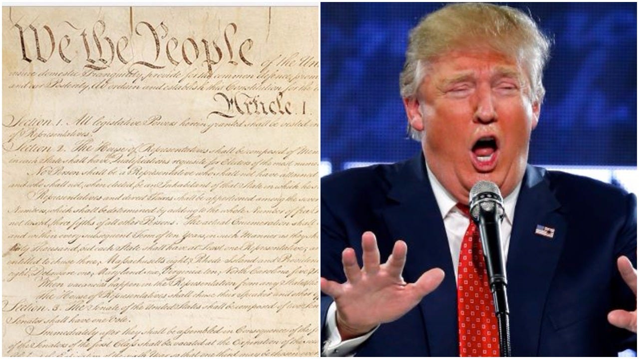 Trump Faces Public Reproach Over First Amendment Criticism