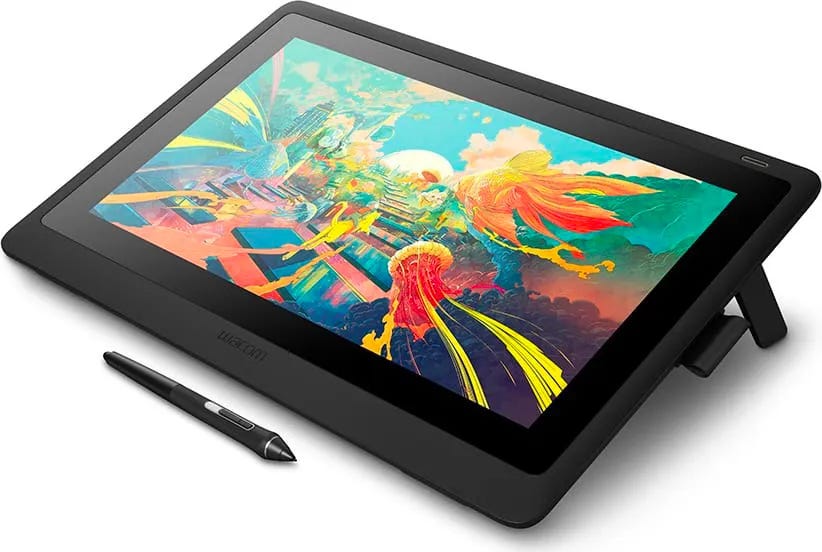 Wacom Tavoletta grafica 15.6' con Penna Compatibile Windows colore Nero -  DTK1660K0B Cintiq