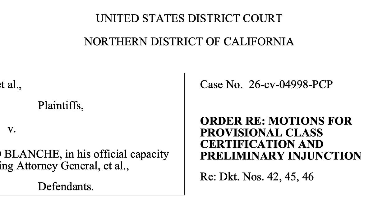 Second federal judge blocks DOJ from getting trans minors' info via grand jury subpoena