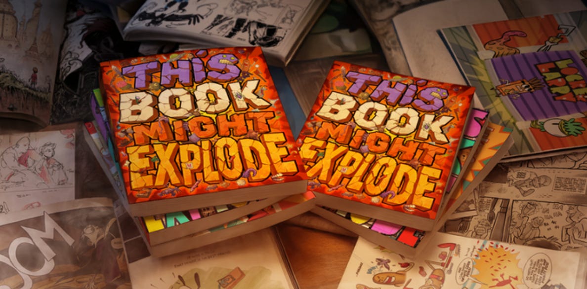 VeggieTales Creators'All-Ages Kickstarter Comi "This Book Might Explode ...