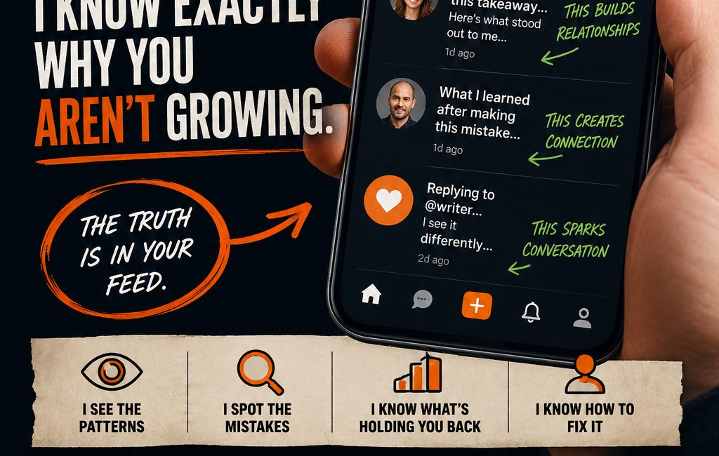 I Looked at Your Notes Feed. I Know Exactly Why You Aren't Growing