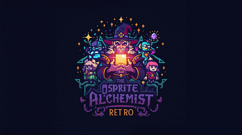 A Gallery Of Logos For The Sprite Alchemist - Retro!