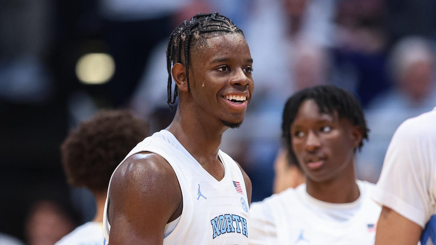 Caleb Wilson Shines As North Carolina Takes Down Kansas