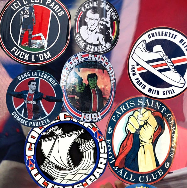 Psg - 013 - Le Combat Continue - Ultras Schal