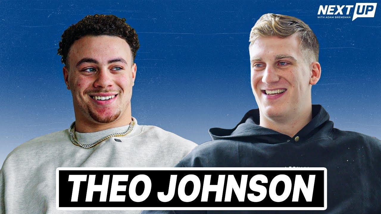 Theo Johnson On Penn State Career, NFL Expectations & James Franklin -  YouTube