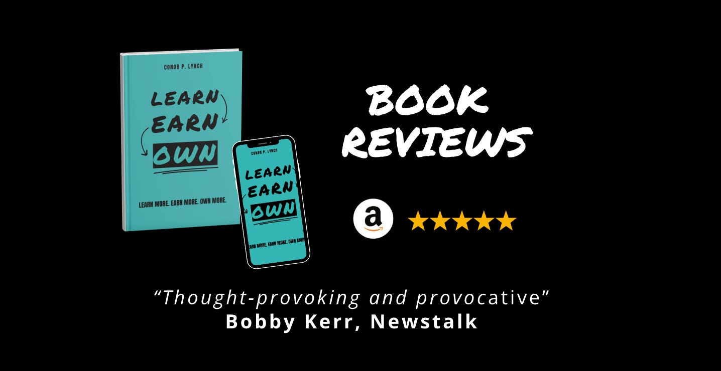 Amazon Book Reviews for Learn Earn Own + The Assets Ladder Amazon Book Reviews for Learn Earn Own + The Assets Ladder