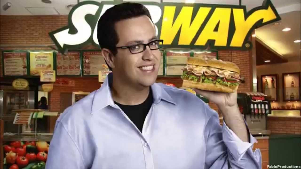 Jared Fogle from Subway expresses his love