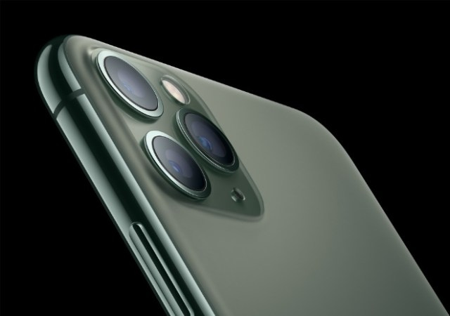 iPhone 11 Pro and iPhone 11 Pro Max have a textured matte glass back and feature the toughest glass ever in a smartphone. iPhone 11 Pro and iPhone 11 Pro Max have a textured matte glass back and feature the toughest glass ever in a smartphone.