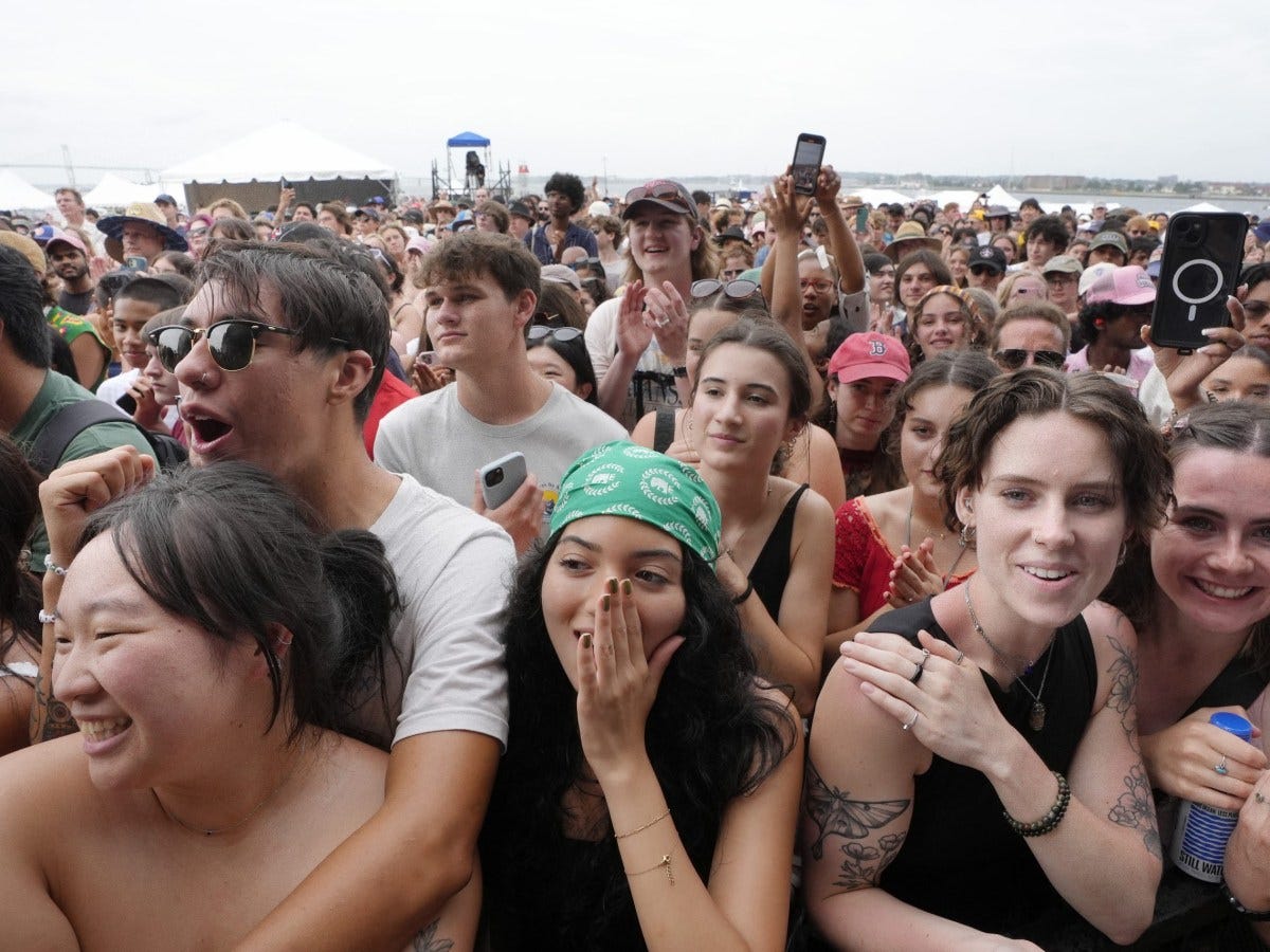 Thousands brave the heat for 70th anniversary of Newport Jazz Festival Thousands brave the heat for 70th anniversary of Newport Jazz Festival