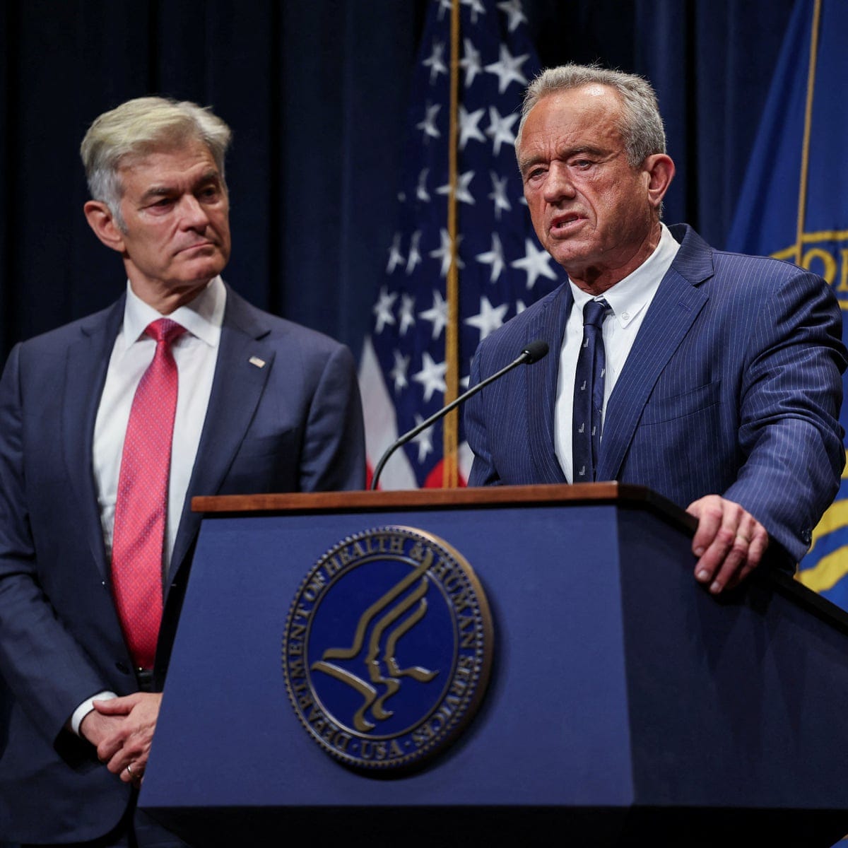 RFK Jr and Dr Oz announce insurers' 'pledge' to reform prior authorization  | Robert F Kennedy Jr | The Guardian