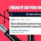 Using a ruler to measure itself: Kerrie O’Brien & Linda Morris on Adelaide Writers Week.