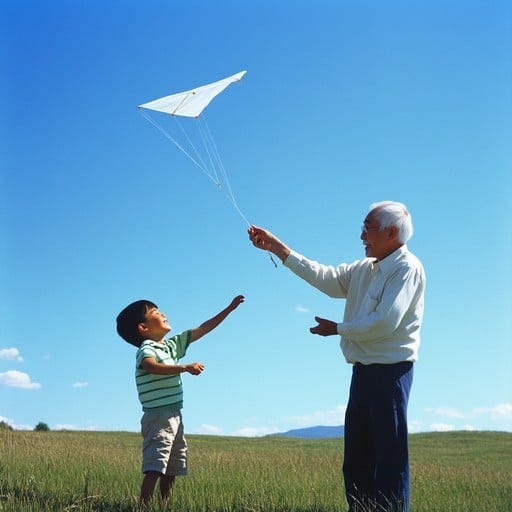 Free Flying Kite Together Image | Download at StockCake