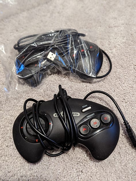 Sega Genesis Switch controller