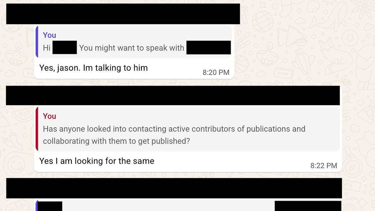 WhatsApp Group for EB-1A, O-1, and EB-2 NIW Authorship