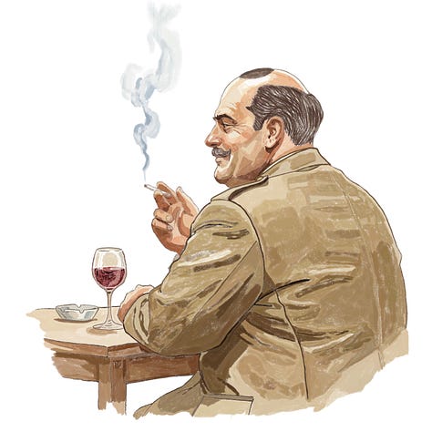 Selezione di illustrazioni di Detective Sagrin