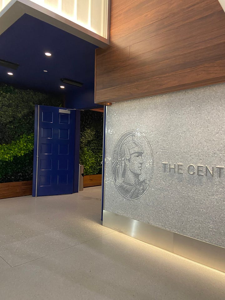 Amex Centurion Lounge at JFK and Dinner at the Centurion Lounge