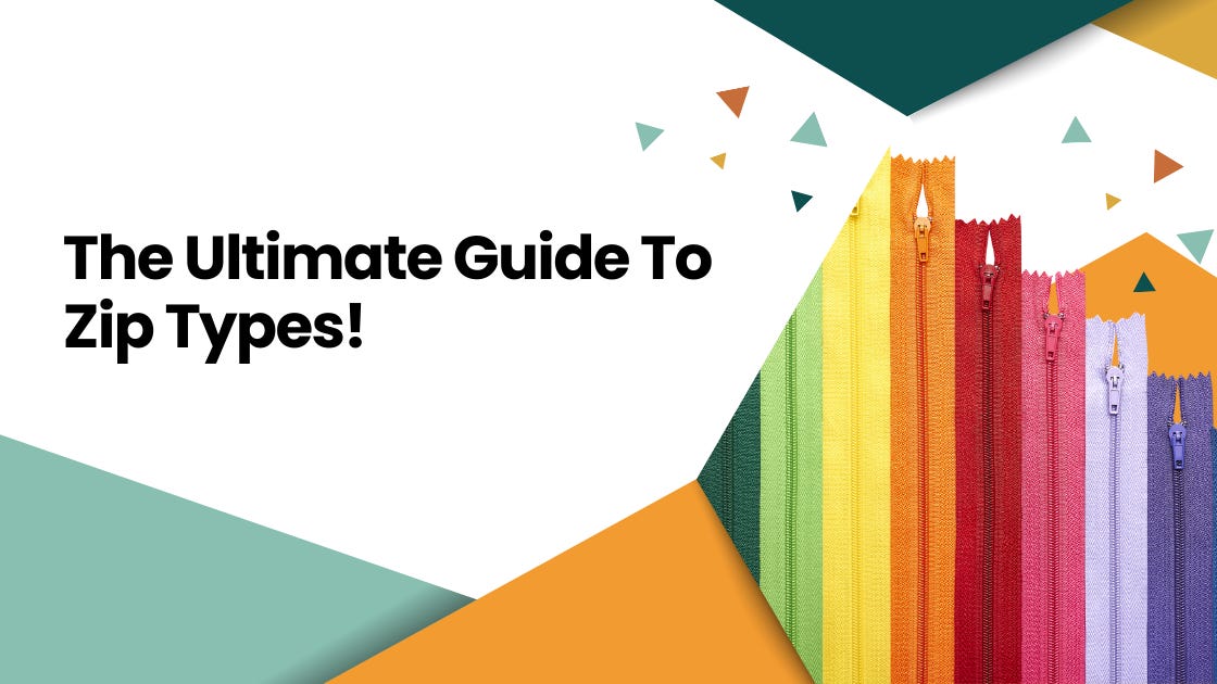 Zipper Stack A Zipper Guide: Everything You Need To Know About Zip Types